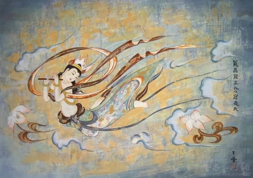 飞天壁画
