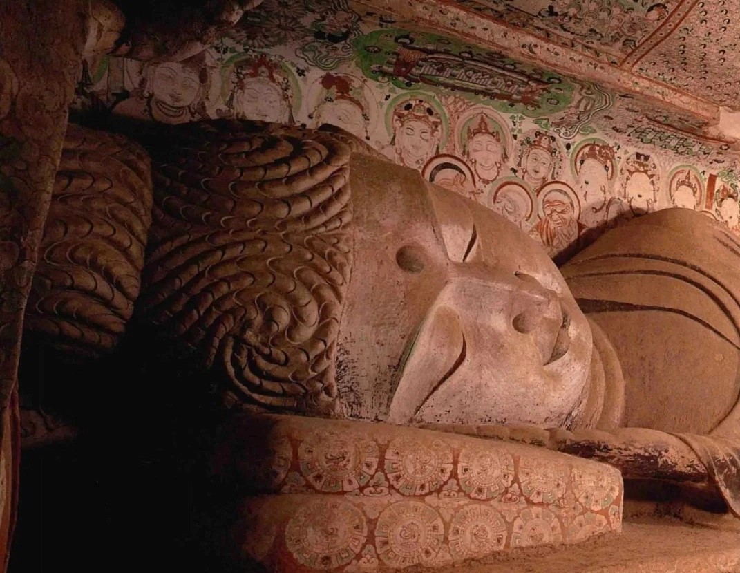 第158窟涅槃佛窟